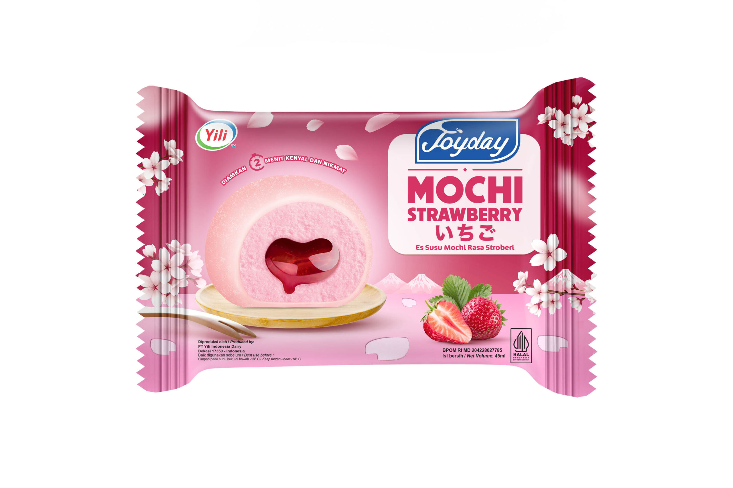 Kem Bánh Mochi nhân Dâu Tây – Joyday