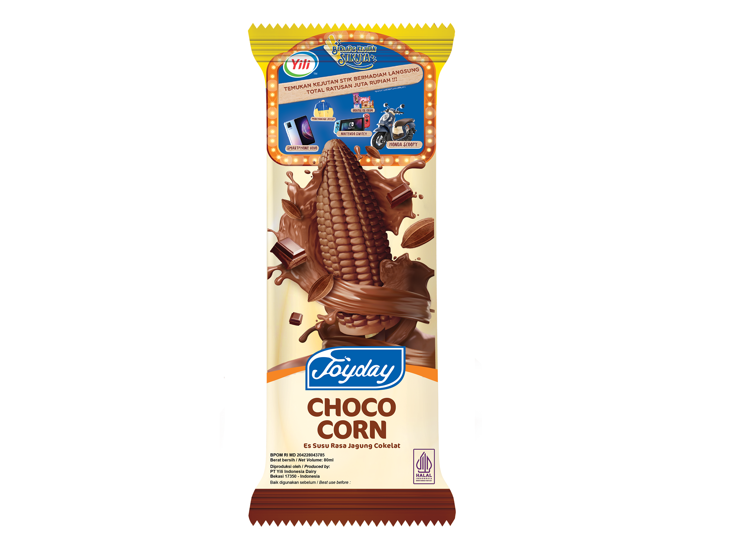 Kem Joyday Bắp Socola- Choco Corn